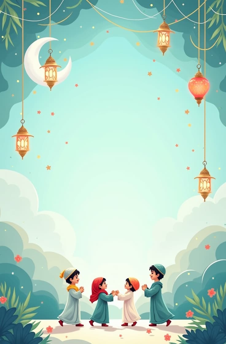 بطاقات تهنئة بالعيد 1
